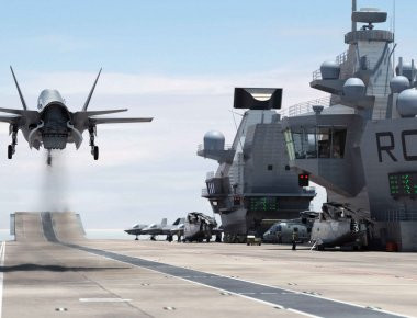 Δοκιμές του F-35B και συνέχιση των ασκήσεων επί του HMS Queen Elizabeth (φωτό, βίντεο)